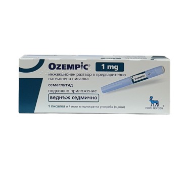 ОЗЕМПИК SOL.FOR INJ 1 MG 1 PRE-FILLED PEN + 4 NEEDLES